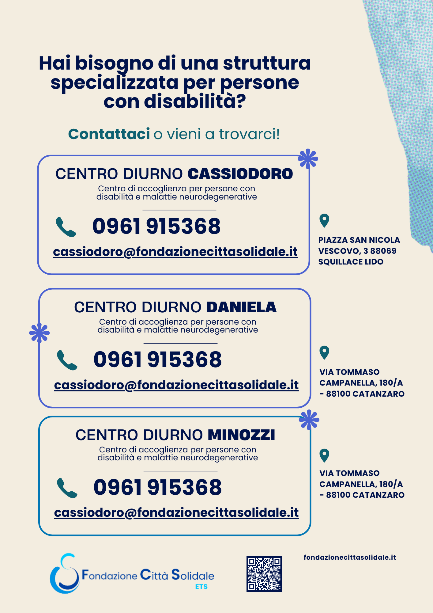 Settore Disabilità - Comunicazione locandine